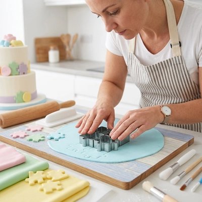 Emporte pièce utilisé par une femme